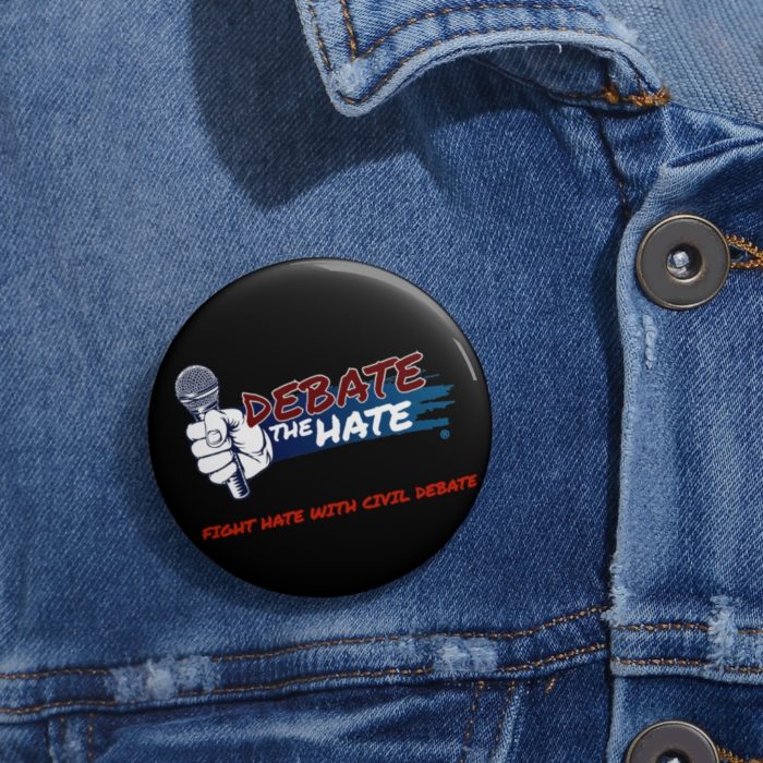 DTH Black Pin Buttons - Image 2